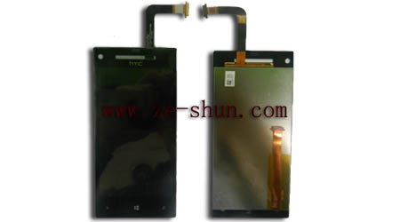καλής ποιότητας HTC 8 Digitizer Χ (C620e) Touchpad πλήρης αντικατάσταση τηλεφωνικής LCD οθόνης κυττάρων αφής πωλήσεις
