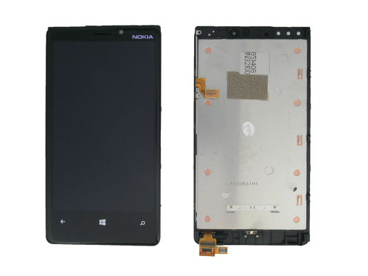 καλής ποιότητας 4.5 ίντσες οθόνης της Nokia LCD για 920 LCD με Digitizer το Μαύρο πωλήσεις