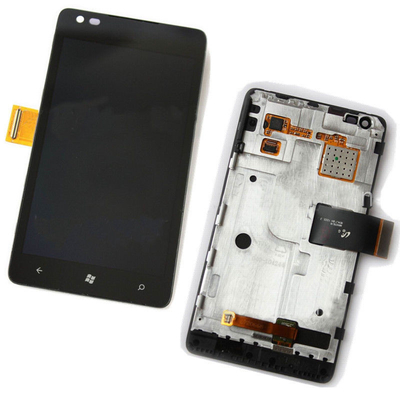 καλής ποιότητας 4.3 ίντσες οθόνης της Nokia LCD για Lumia 900 LCD με Digitizer το Μαύρο πωλήσεις