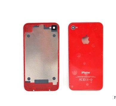 καλής ποιότητας Κινητά κάλυψη μερών επισκευής Iphone εξαρτήσεων μετατροπής 4S κόκκινα πίσω/γυαλί πωλήσεις