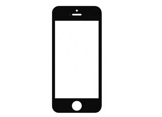 καλής ποιότητας Iphone 5 LCD επιτροπής αντικατάστασης μερών μαύρη μπροστινή αφής κάλυψη οθόνης φακών γυαλιού οθόνης εξωτερική πωλήσεις