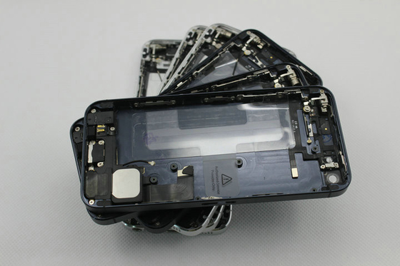 καλής ποιότητας Μαύρο/άσπρο Iphone 5 στεγάζοντας συνέλευση με τη μικρή αντικατάσταση πίσω πορτών μερών πωλήσεις