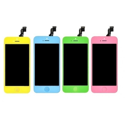 καλής ποιότητας Κίτρινος/ρόδινος/πράσινος/μπλε Digitizer iPhone 5C LCD cOem συνελεύσεων πωλήσεις