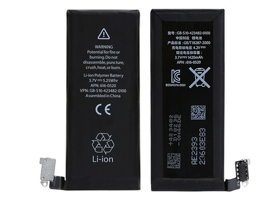 καλής ποιότητας εσωτερική μπαταρία αντικατάστασης iPhone 1420mAh 3.7V για το iPhone της Apple 4 4G πωλήσεις