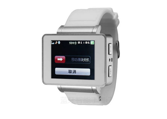 καλής ποιότητας Οι λίβρες GPRS FM αποφεύγουν Pedometer απώλειας το τηλέφωνο GPRS SIM TF Bluetooth Wristwatch πωλήσεις