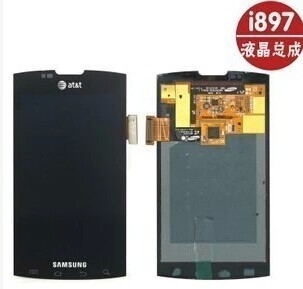 καλής ποιότητας Τηλεφωνικό digitizer κυττάρων τηλεφωνικών οθονών της Samsung I897 LCD κινητό μαύρη οθόνη LCD πωλήσεις