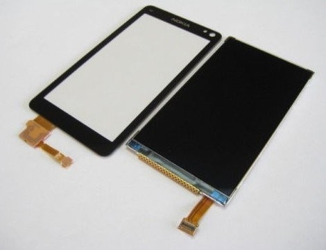 καλής ποιότητας Για τα τηλεφωνικά εξαρτήματα οθόνης αφής της Nokia N8 LCD μερών αντικατάστασης της Nokia πωλήσεις