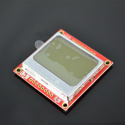 καλής ποιότητας Nokia 5110 ενότητα LCD για Arduino με το άσπρο κόκκινο PCB Backlight για Arduino πωλήσεις