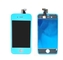 μπλε μέρη επισκευής iphone συνελεύσεων αφής μπροστινής κάλυψης LCD χρώματος εξαρτήσεων vonversion χρώματος 4s εταιρείες