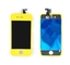 Digitizer οθόνης μερών κίτρινη LCD επισκευής cOem Iphone 4S αντικατάσταση για το iphone 4s εταιρείες