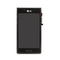 Μαύρο, άσπρο Digitizer οθόνης αφής LG Optimus L7 P700 LCD 4.3 ίντσας με το πλαίσιο εταιρείες