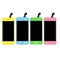 Κίτρινος/ρόδινος/πράσινος/μπλε Digitizer iPhone 5C LCD cOem συνελεύσεων εταιρείες